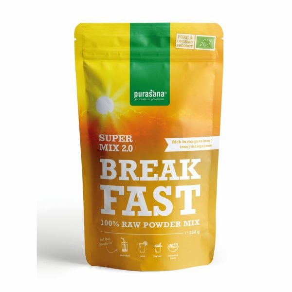 Purasana Breakfast Poeder Mix 2.0 250 gr