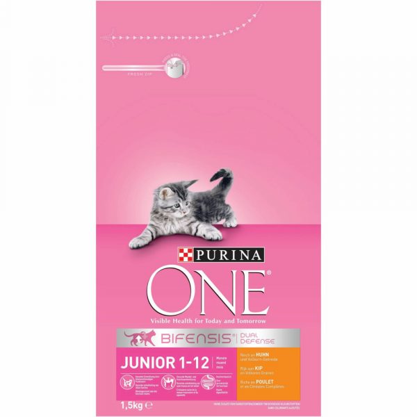 Purina One Junior Kip - Volkoren Granen 1