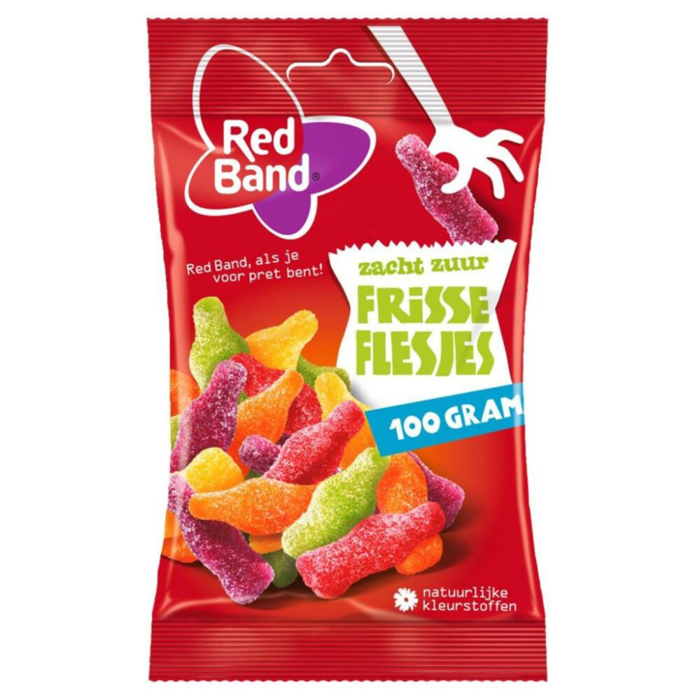 Red Band Frisse Flesjes 100 gr