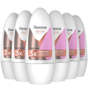 6x Rexona Deodorant Roller Maximum Protection 50 ml