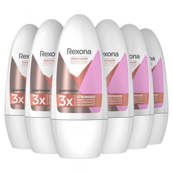 6x Rexona Deodorant Roller Maximum Protection 50 ml