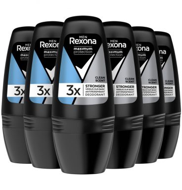 6x Rexona Deodorant Roller Maximum Protection 50 ml