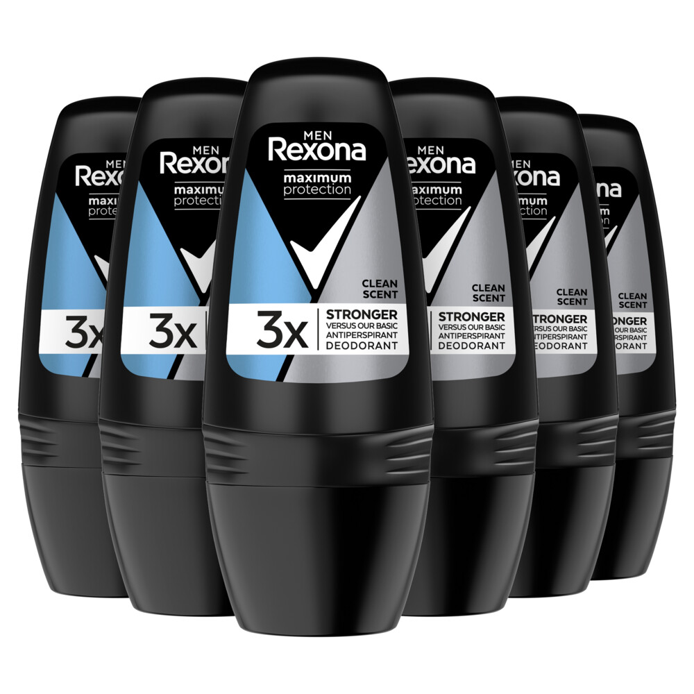 6x Rexona Deodorant Roller Maximum Protection 50 ml