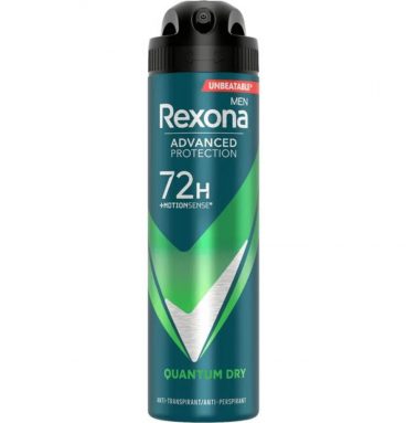 6x Rexona Men Deodorant Spray Quantum Dry 150 ml