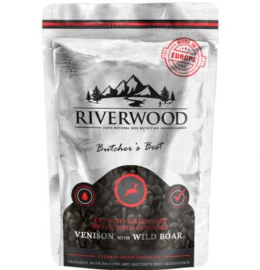 Riverwood Crunchy Snack Dog Butcher's Best Venison&Wild Boar 200 gr