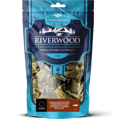 Riverwood Kabeljauwhuid Bites 100 gr