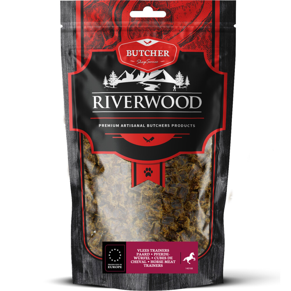 Riverwood Vleestrainer Paard 150 gr