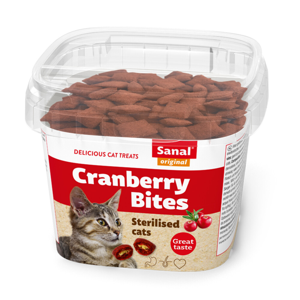 Sanal Kat Bites Cranberries - Kip 75 gr