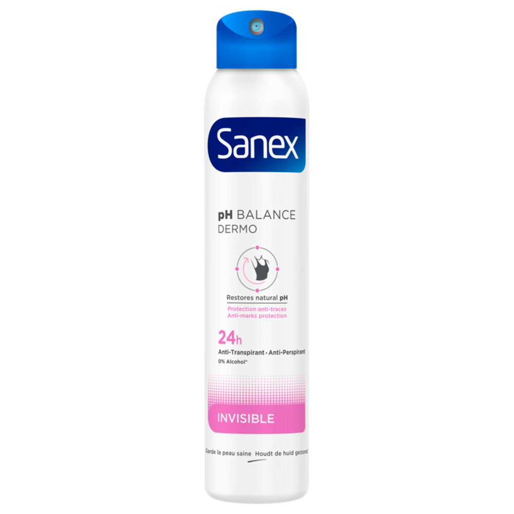 Sanex Deodorant Spray Dermo Invisible 200 ml