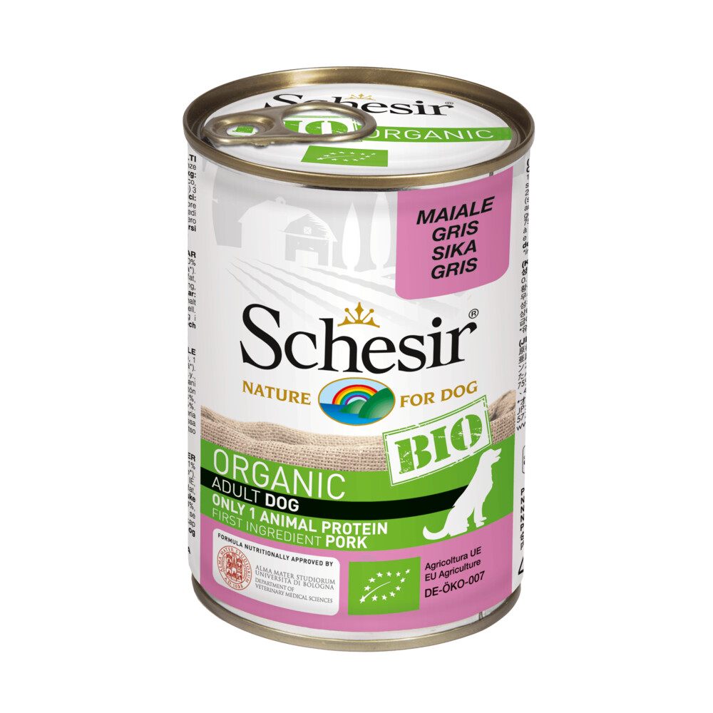 Schesir Hondenvoer Bio Varken 400 gr