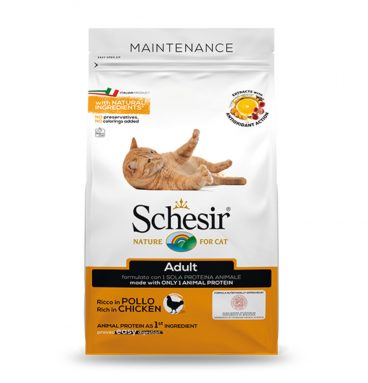 Schesir Kattenvoer Dry Maintenance Kip 1