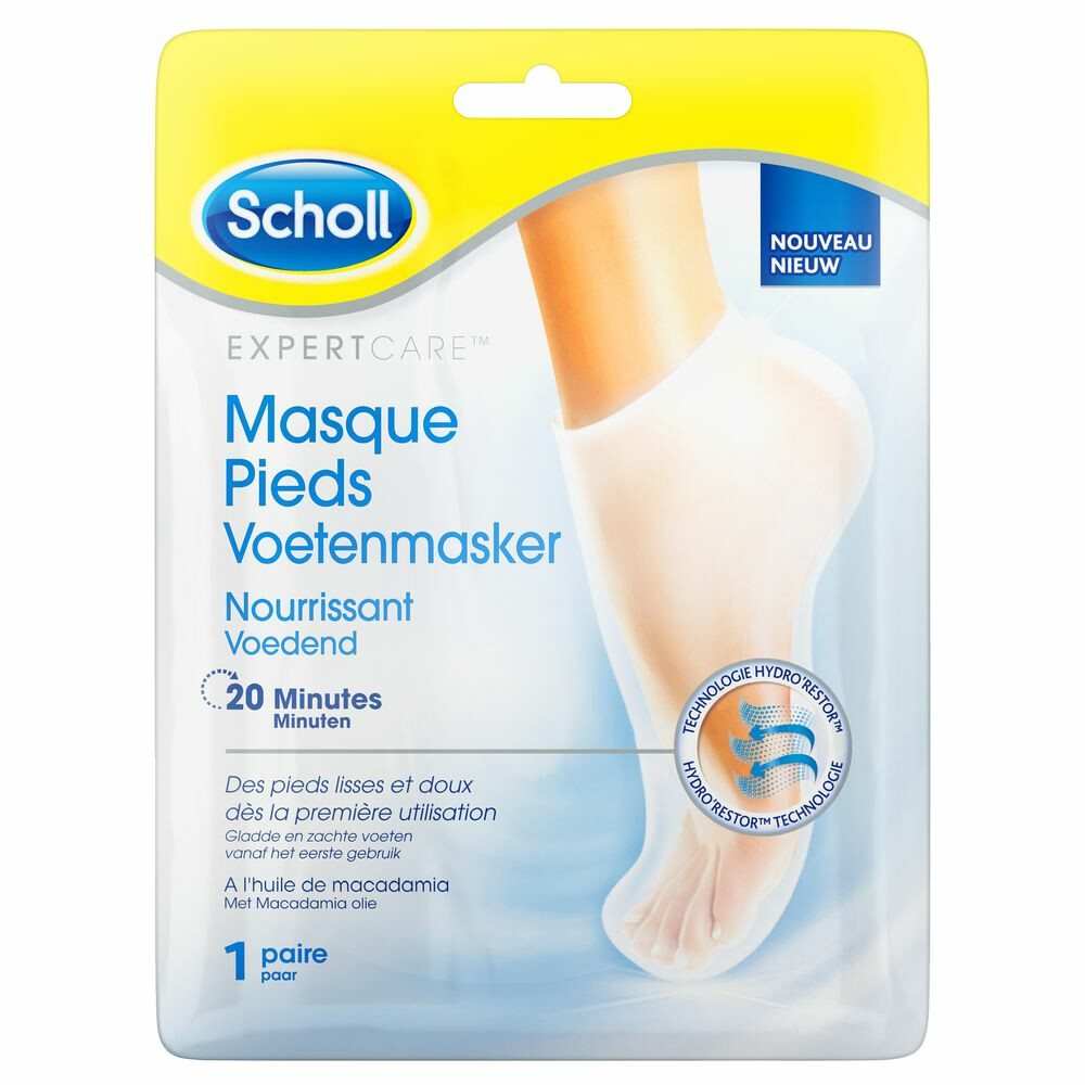 2x Scholl Expert Care Voetmasker Voedend 1 paar