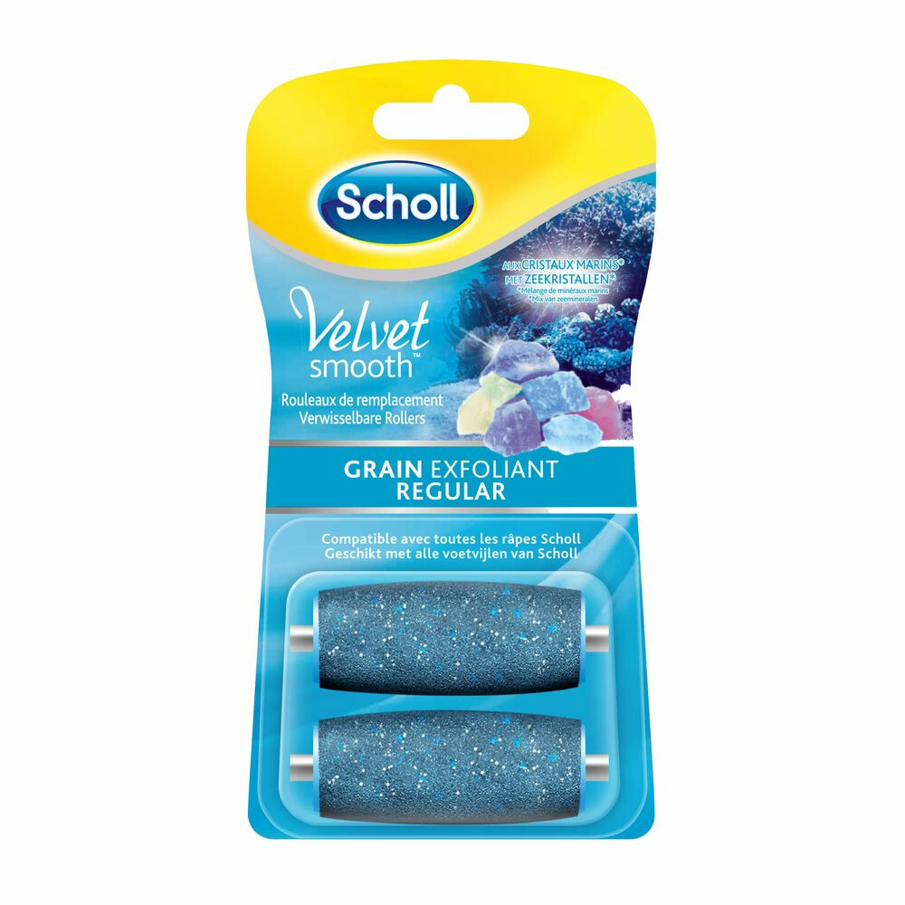 Scholl Velvet Smooth Express Pedi Regular Navulling 2 stuks