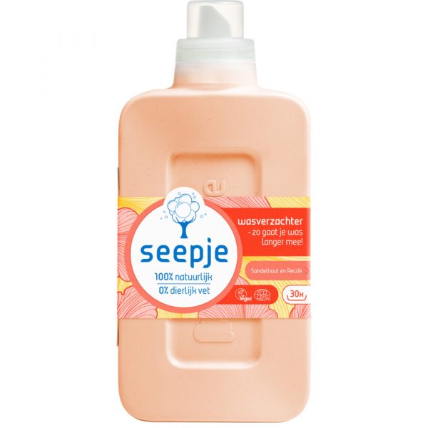 Seepje Wasverzachter Sandelhout en Perzik 750 ml