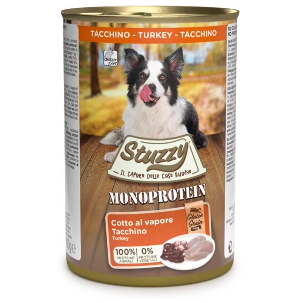 Stuzzy Hondenvoer MonoProtein Kalkoen 400 gr