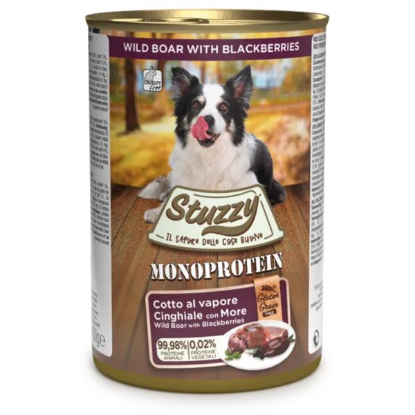 Stuzzy Hondenvoer MonoProtein Zwijn 400 gr