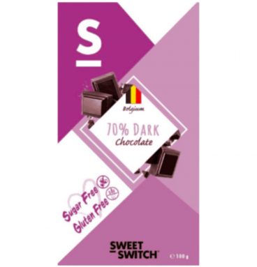 3x Sweet-Switch Chocolade Puur 100 gr