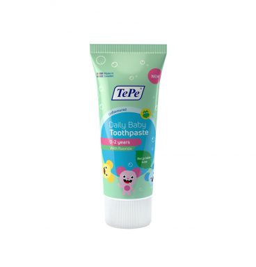 3x TePe Daily Baby Tandpasta 50 ml