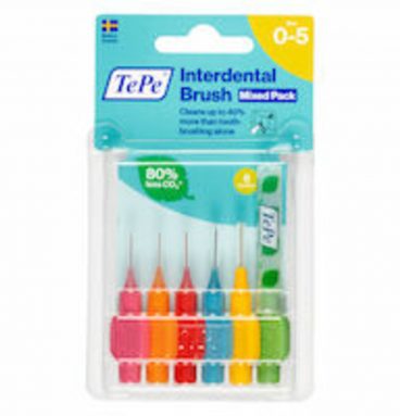 10x TePe Interdentale Ragers Original Gemengd blisterà 6 stuks