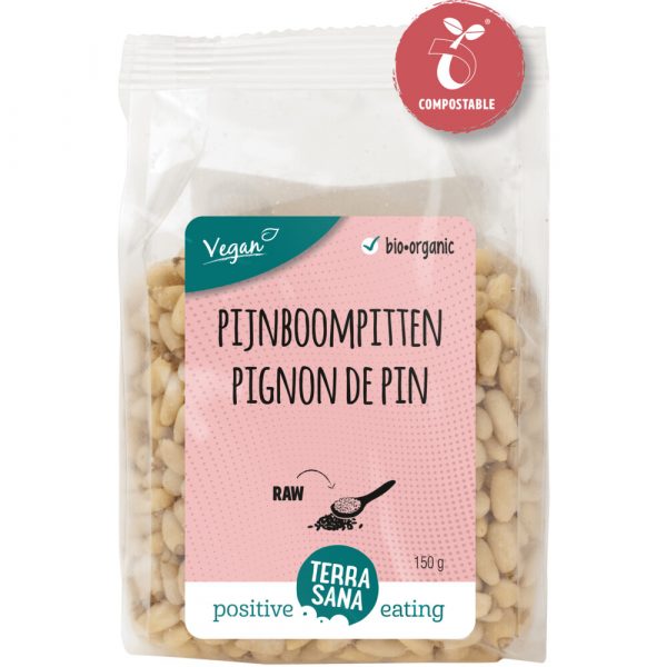 3x Terrasana Pijnboompitten 150 gr