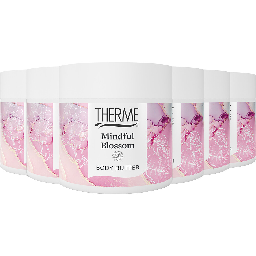 6x Therme Body Butter Mindful Blossom 225 gr