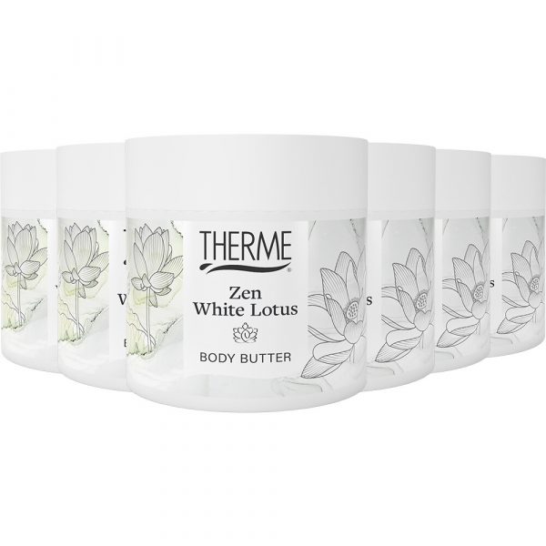 6x Therme Body Butter Zen White Lotus 225 gr