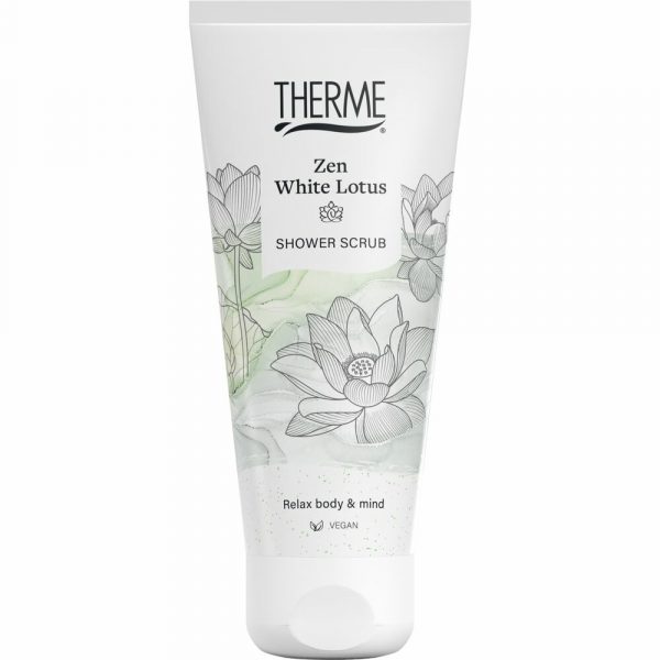 Therme Rice Shower Scrub Zen White Lotus 200 ml