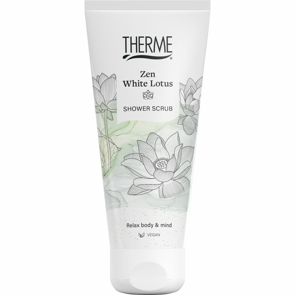 Therme Rice Shower Scrub Zen White Lotus 200 ml