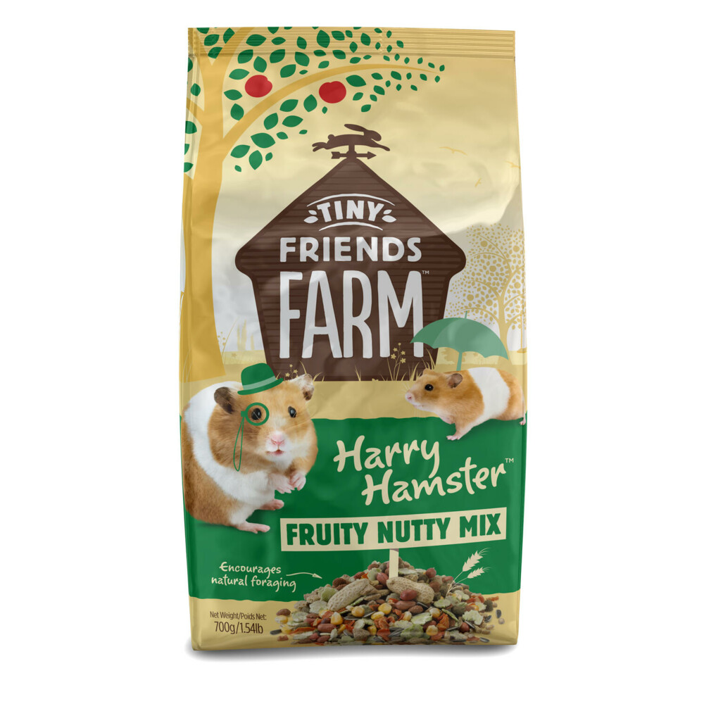 Tiny Friends Farm Harry Hamster Fruity Nutty Mix 700 gr