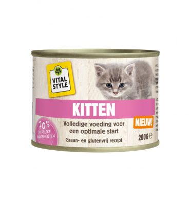 VITALstyle Kattenvoer Blik Kitten 200 gr