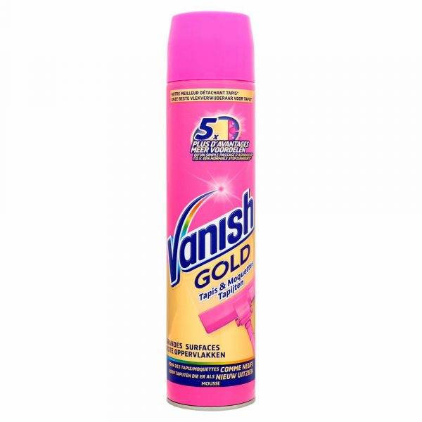 2x Vanish Oxi Action Gold Mousse 600 ml