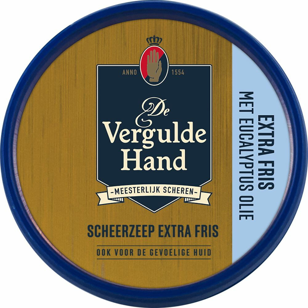 Vergulde Hand Scheerzeeptablet Extra Fris 75 gr