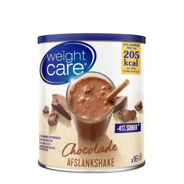 3x Weight Care Maaltijdshake Chocolade 436 gr