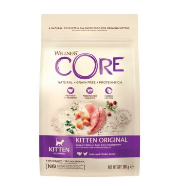 Wellness Core Kattenvoer Kitten Kalkoen - Zalm 300 gr