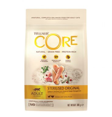 Wellness Core Kattenvoer Sterilised Kip - Kalkoen 300 gr