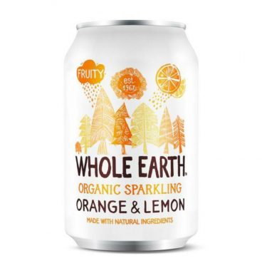 3x Whole Earth Sparkling Sinaasappel&Citroen Bio 330 ml