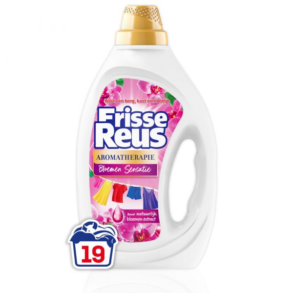 Witte Reus Wasmiddel Frisse Reus Gel Orchidee 19 Wasbeurten 855 ml