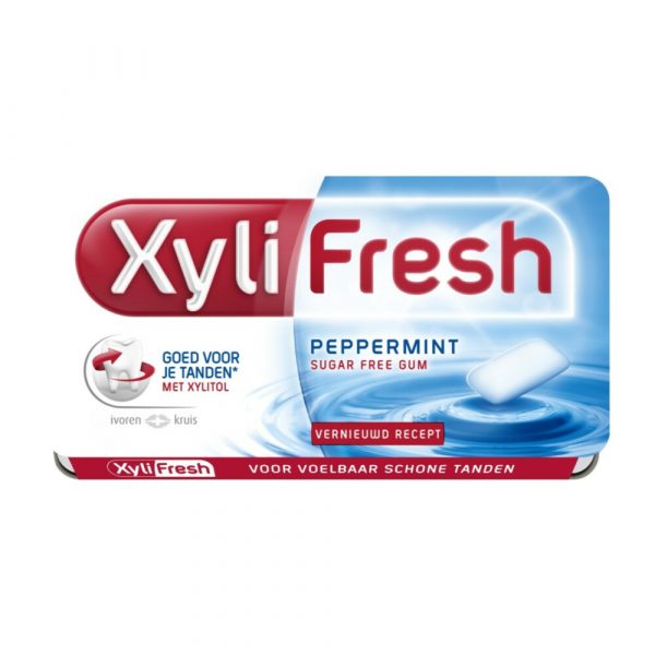 3x Xylifresh Kauwgom Peppermint