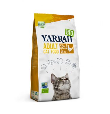 Yarrah Bio Kattenvoer Adult Kip 800 gr