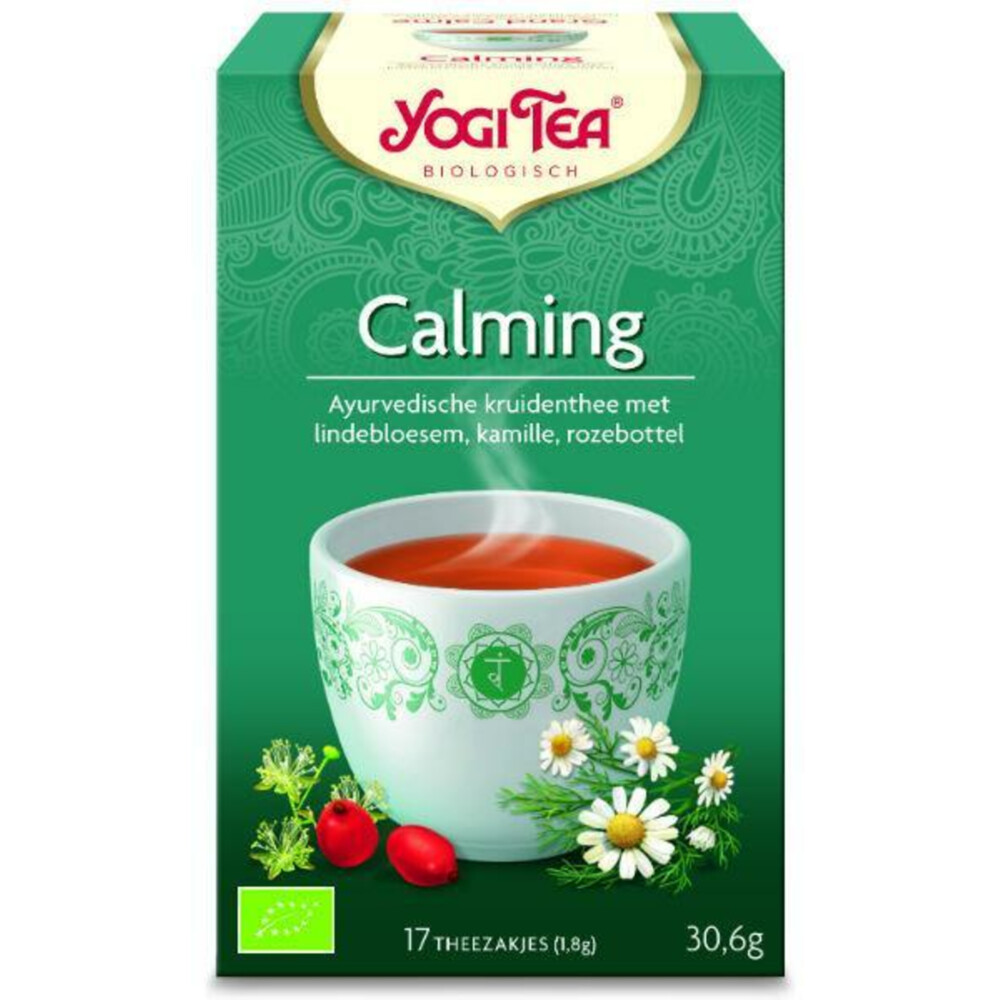 3x Yogi tea Calming Biologisch 17 stuks