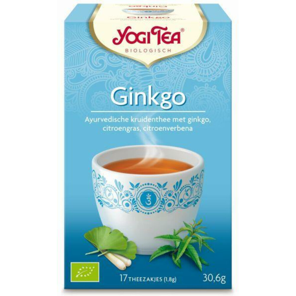 Yogi tea Ginkgo Biologisch 17 stuks