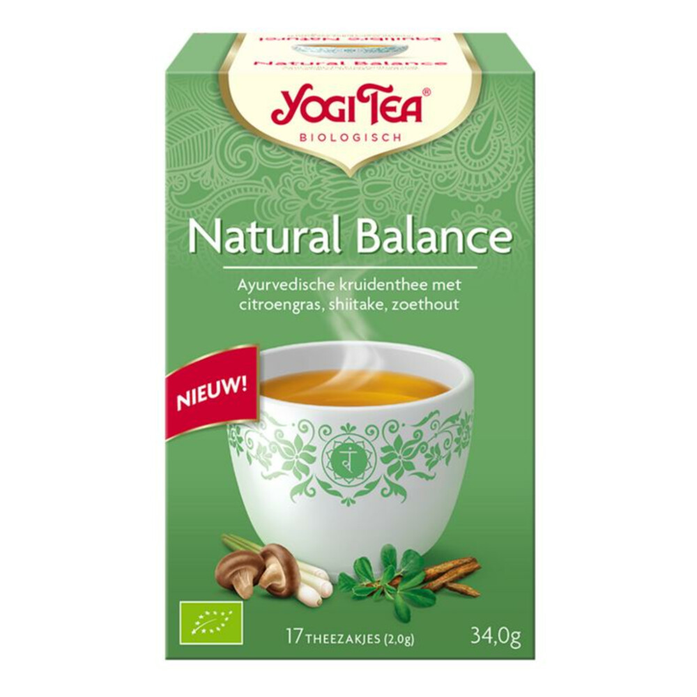 Yogi tea Natural Balance Biologisch 17 stuks