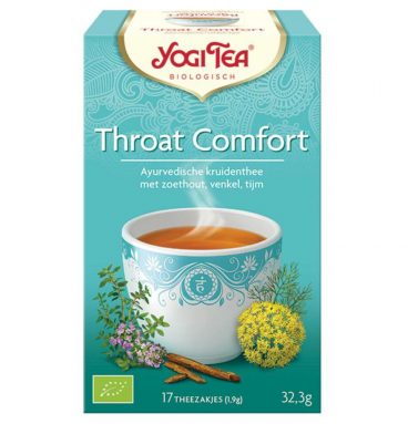 Yogi tea Throat Comfort Biologisch 17 stuks