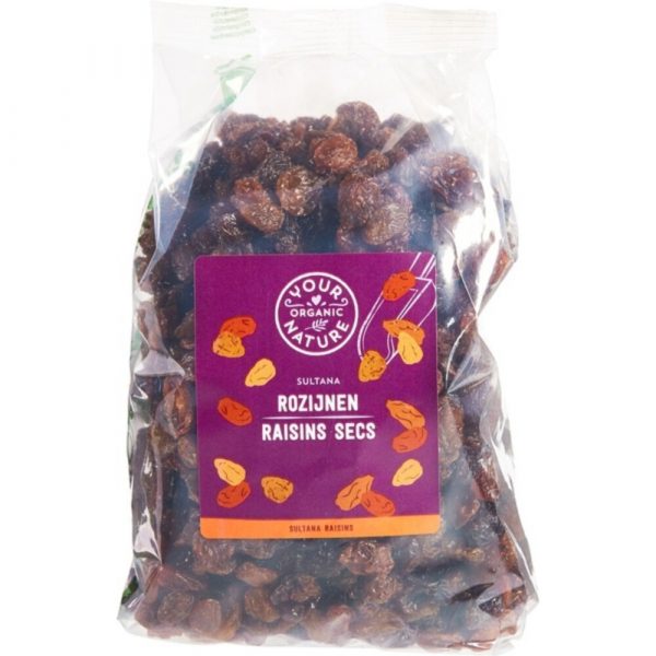 Your Organic Nature Rozijnen Sultana Bio 500 gr