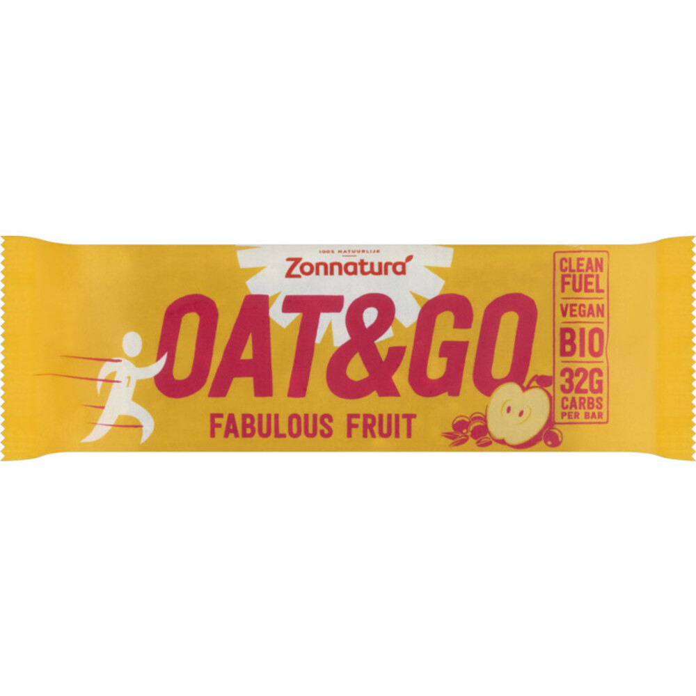 12x Zonnatura Oat en Go Fabulous Fruit Biologisch 50 gr