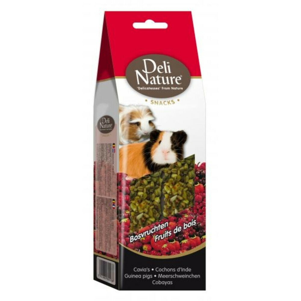 Deli Nature Snacks Cavia Bosvruchten 80 gr