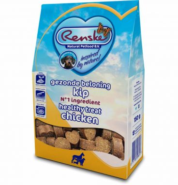 Renske Gezonde Beloning Hartjes Kip 150 gr