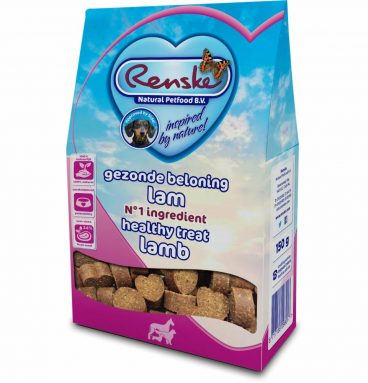 Renske Gezonde Beloning Hartjes Lam 150 gr