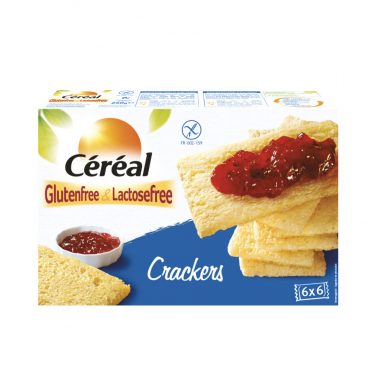 3x Céréal Crackers Glutenvrij En Lactosevrij 250 gr