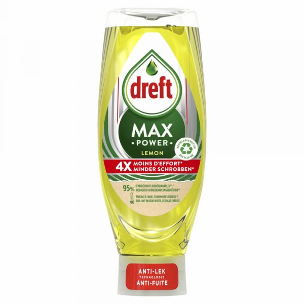 Dreft Max Power Afwasmiddel Lemon 650 ml